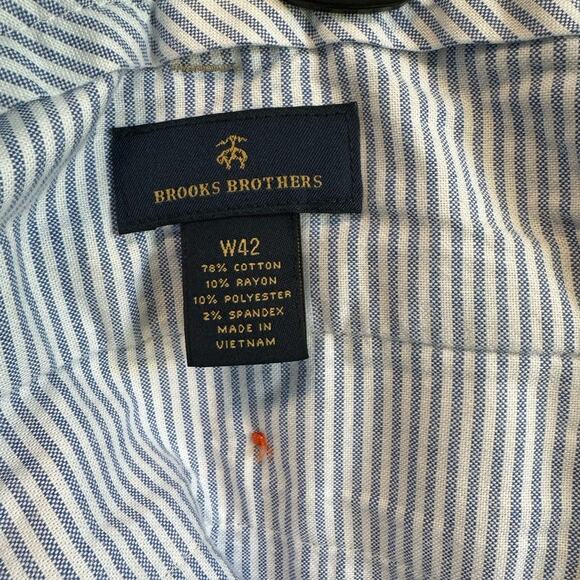 Brooks Brothers Tan Tropical Print Men's Casual Shorts 42 - Picture 8 of 8